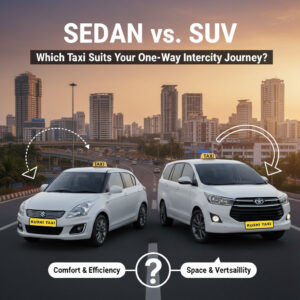 Sedan vs SUV drop taxi
